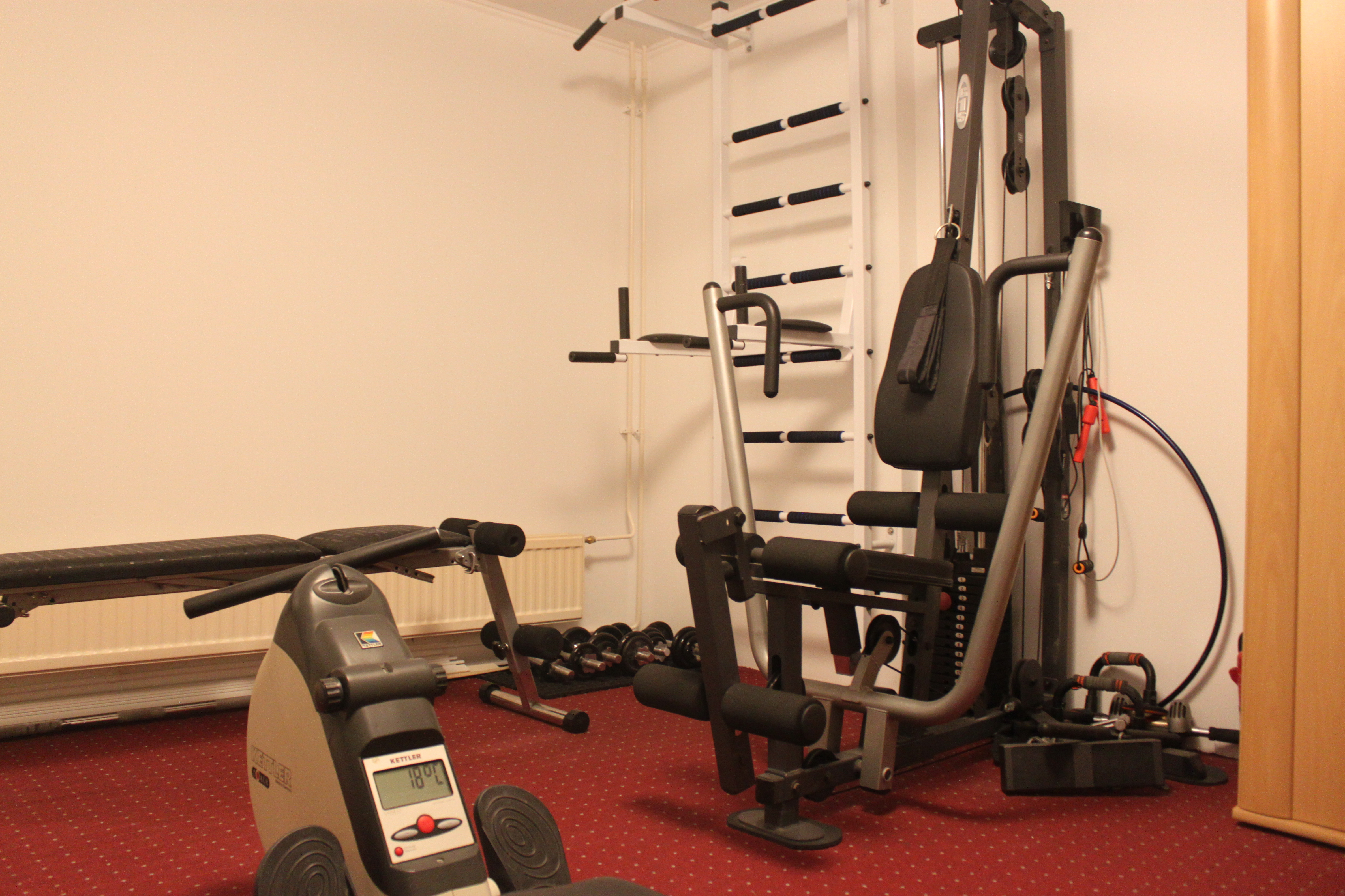 Unser Fitnessraum