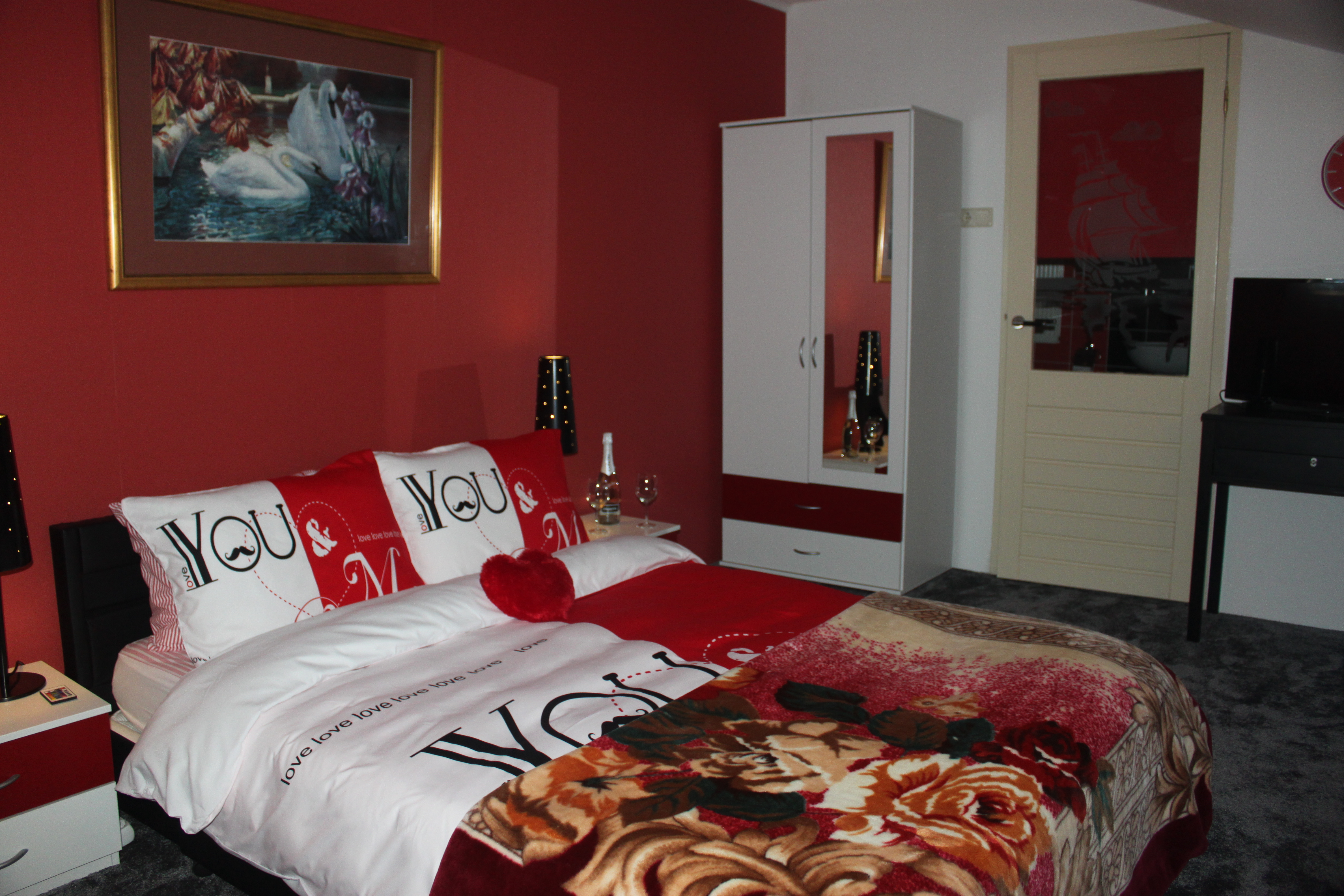 Chambre rouge